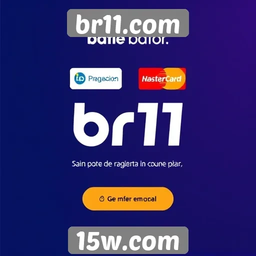 Exploração dos métodos de pagamento oferecidos pelo br11.com